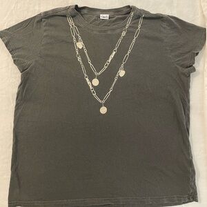 Clare V gray t-shirt